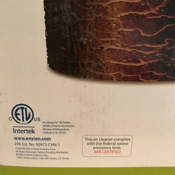 Allergy Pro Professional Air Purifier With True HEPA Filtration - Captures Polle - Picture 12 of 15